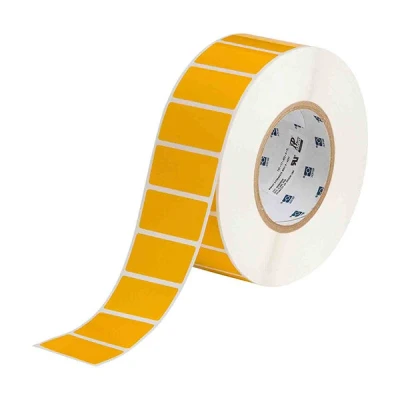 Imagen de i5100 Brady THT 17 423 3 YL etiqueta de poliéster amarillo brillante 50,80 x 25,40 mm (original)