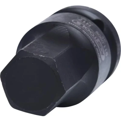 Imagen de KS Tools 911.0909 1/2&quot; Llave de vaso impacto con punta para tornillos encastre hexagonal, corta, 17 mm