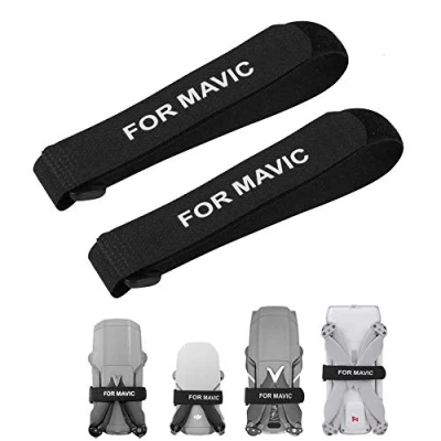 Imagen de Motutech Banda de sujeción para DJI Mavic Mini 2, Mini/Air Air/Mavic 2 Pro Zoom/Mavic Propeller Protection (negro)