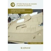 Imagen de (i.b.d.) Uf1036 Técnicas De Entelado Y Tapizado Paneles