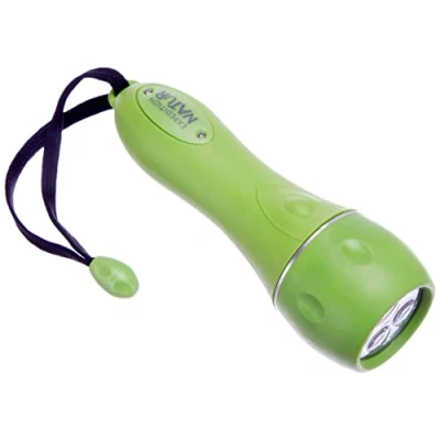Imagen de moses Expedition Natur Linterna LED Resistente a los Golpes, para Camping, Exterior y Senderismo, Verde