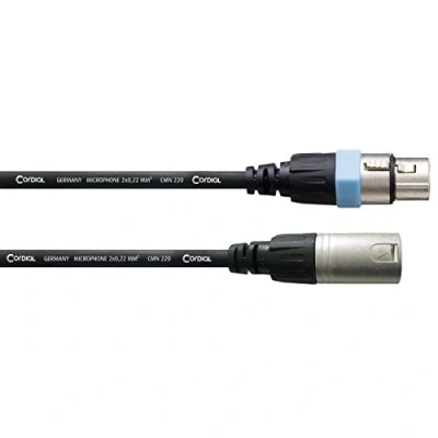 Imagen de CORDIAL Cable micro XLR 50 cm Microfono Essentials simétrico Rean