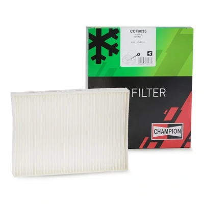 Imagen de CHAMPION CCF0035 Filtro de habitáculo antipolen, partículas 229 160 31 RENAULT: CLIO 2, Kangoo II Express, I