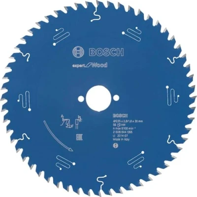 Imagen de Bosch Professional 2608644066 Disco de sierra circular CSB Expert madera: 235x30x56D