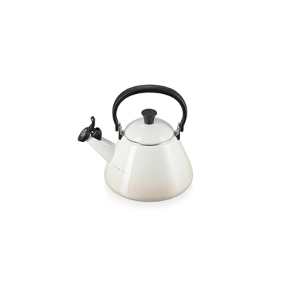 Imagen de Le Creuset Whistling Kettle Kone Meringue 1.6 Liter