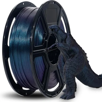 Imagen de FLASHFORGE Camaleón de Alta Velocidad PLA Burnt Titanium, Max 500mm/s Impresión Rápida, Filamento color Shift 1.75mm, Cambia con la luz y los ángulos, primera calidad