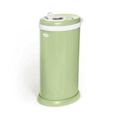 Imagen de Ubbi Cubo de basura acero con bloqueo olores, no requiere bolsa especial, ahorro dinero, galardonado, diseño moderno imprescindible para la lista regalos