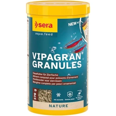 Imagen de Sera Vipan Nature Alimento Básico Granulado para Peces Ornamentales, 300 g
