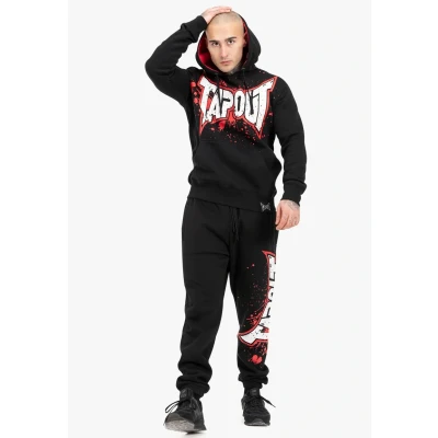 Imagen de Tapout Jersey con capucha, Hombre, Talla: 3XL, Black red ecru