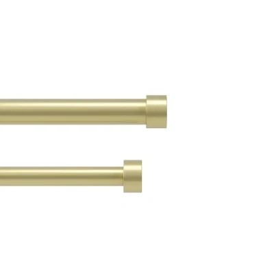 Imagen de Umbra Cappa Cortinero doble ajustable, 91 168 cm, Dorado