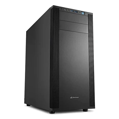 Imagen de Sharkoon m25 v Caja de Ordenador, pc Gaming, semitorre ATX, Negro.