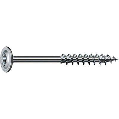 Imagen de SPAX T STAR Plus 251010804005 Tornillo para madera, 8,0 x 400 mm, 50 unidades, cabeza de placa, rosca parcial, 4CUT, WIROX A3J