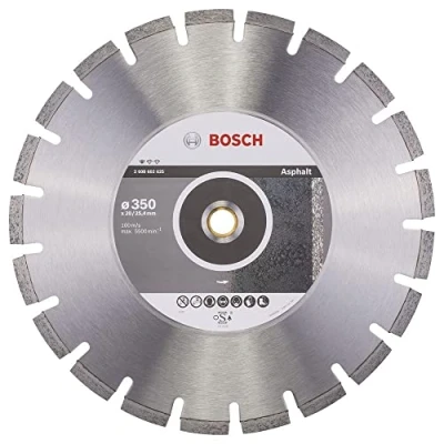 Imagen de Bosch 2 608 602 625 Disco tronzador de diamante Standard for Asphalt 350 x 20/25,40 3,2 10 mm (pack 1)