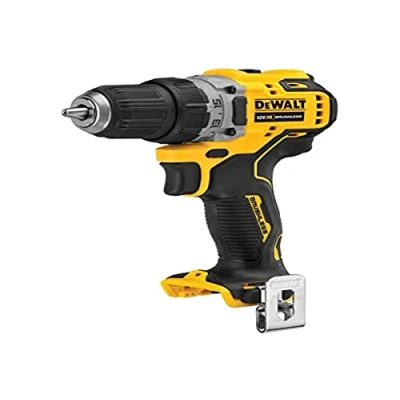 Imagen de DeWalt DCD701N XJ Taladro Atornillador sin escobillas XR 12V 10mm 57,5Nm Cargador/batería, 12 V, Schwarz/Gelb
