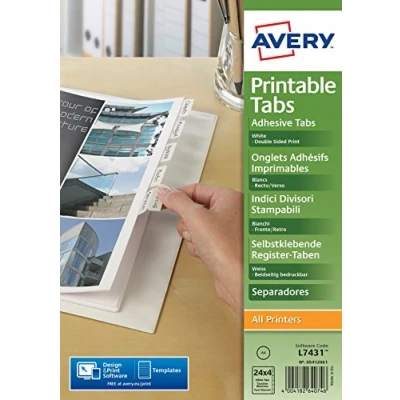 Imagen de Avery 5412061 Pack de 96 pestanas adhesivas