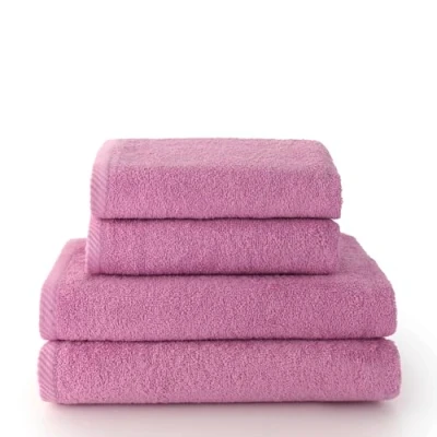 Imagen de Top Towel Plus toallas de baño grandes 2 mano o lavabo + ducha Algodon 100% Malva