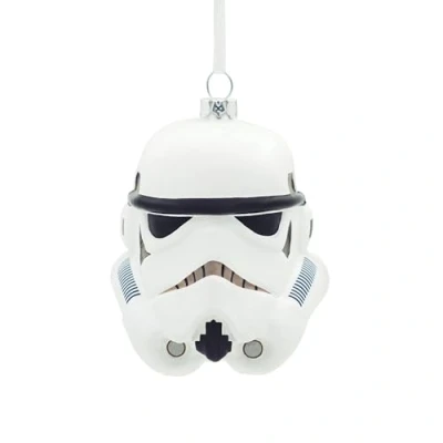 Imagen de Hallmark Adorno de Cristal Stormtrooper Imperial, decoración árbol Star Wars, Colgante Cristal, Navidad, Regalos para Navidad
