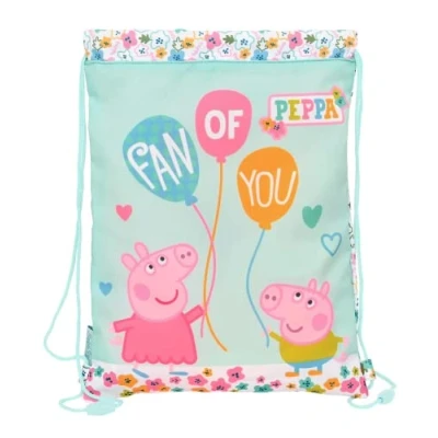 Imagen de Safta 612290855 Saco Plano Junior Peppa Pig Cosy Corner 26X34X1Cm, Multicolor, Estándar (612290855)