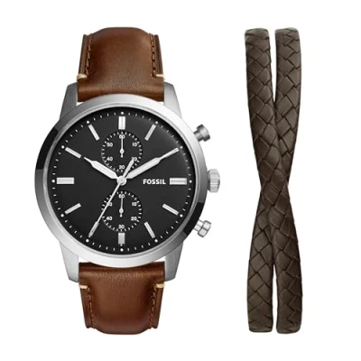 Imagen de Fossil Townsman Cronógrafo, Hombre, Talla: One Size, Pro planet brown