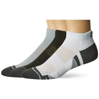 Imagen de Under Armour Performance TECH LOW 3 PACK Unisex Calcetines de deporte, Talla: 36.5 42, Mod gray/white/jet gray