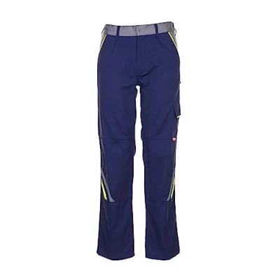 Imagen de Planam 2423050 Visline pantalón de trabajo talla 50 en azul marino/amarillo/cinc