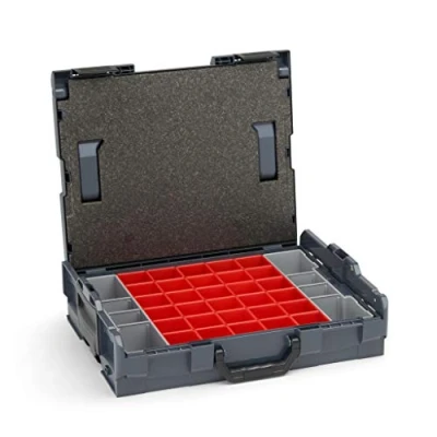 Imagen de Bosch Sortimo L BOXX 102 Gr1 Anthracite Incl. Insetboxenset A3 + Cubierta Acolchada