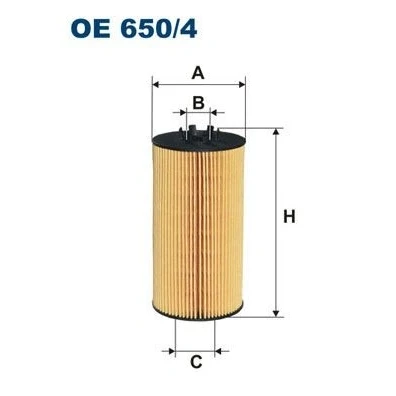 Imagen de FILTRON OE 650/4 Filtro de aceite Cartucho filtrante AUDI: A4 B7 Berlina, B6 Avant, VOLKSWAGEN: Phaeton
