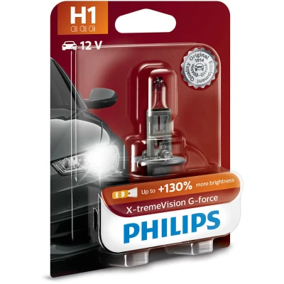 Imagen de PHILIPS 12258XVGB1 Lámpara, faro de carretera H1 12V 55W 3500K Halógena FIAT: Ducato II Camión plataforma/Chasis, SEAT: Leon I Hatchback