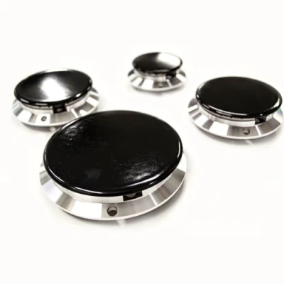 Imagen de JPshop Kit de 4 quemadores adaptable a placa cocina gas compatible con Nardi Franke Smeg Alemania platos para