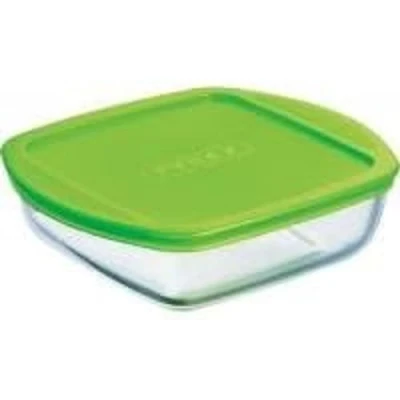 Imagen de Pyrex Oven Dish with lid Cook &amp; Store 20 x 17 6 cm / 1 Liter