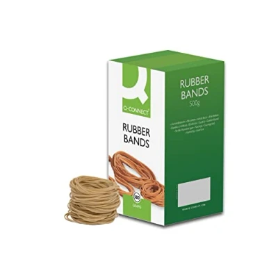 Imagen de Connect Rubber bands 1.5 x 30 mm 500 g goma elástica Elástico (1,5 mm, 3 cm, g)