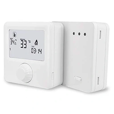 Imagen de KPS Cronotermostato digital para calefacción programable y con radiofrecuencia CONFORTLINE CRONO RF