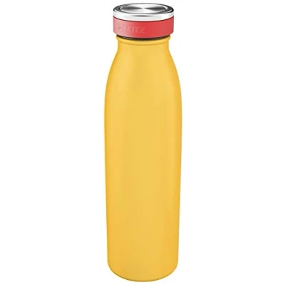 Imagen de Leitz Cosy Botella, Acero Inoxidable, Amarillo cálido, 7.3 x 24.5 cm