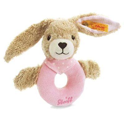 Imagen de Steiff 237591 Anillo de Peluche Liebre Color Rosa (12 cm)