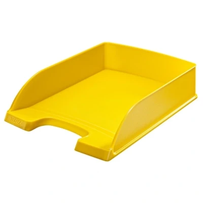 Imagen de LEITZ 52270215 Plus Standard, bandeja para correspondencia, tamaño A4, color amarillo, 1 unidad