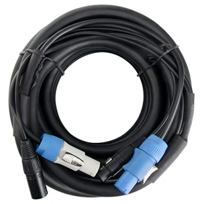 Imagen de Pronomic Stage PPD 10 cable híbrido Powerplug/DMX