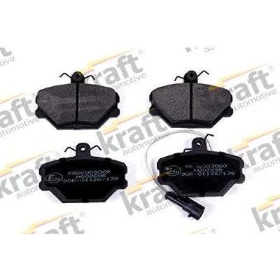 Imagen de KRAFT 6003060 Juego de pastillas freno Eje delantero con contacto avisador desgaste FIAT: Uno Hatchback, Tipo Panda I Hatchback