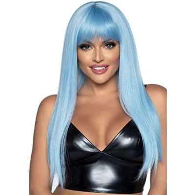 Imagen de Leg Avenue Peluca A2881 03822, para mujer, azul, talla única