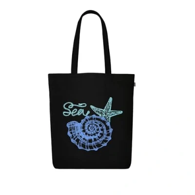 Imagen de Eco Right bolsa de lona para mujer, hombro de, compras reutilizable comestibles, libros, viaje