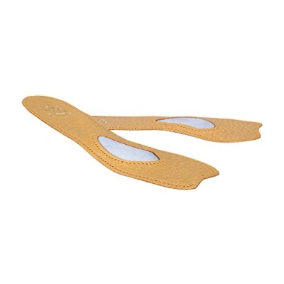Imagen de Plantillas Ortopédicas de Cuero 3/4 Para Zapatos y Tacones Altos Con Soporte el Arco, Punta Abierta Mujeres, Ballet Kaps (41 EUR) Natural