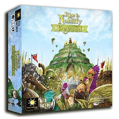 Imagen de TCG Factory Rise to Nobility Beyond EXPANSIÓN para el juego de mesa Nobility. Eurogame que añade más opciones, componentes y rejugabilidad al título base.