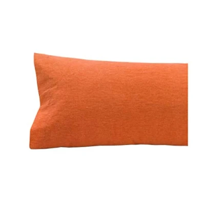Imagen de SABANALIA Funda de Almohada Franela, 135 155 x 45, Naranja