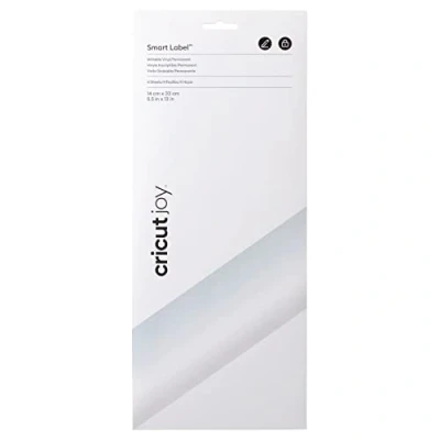 Imagen de Cricut Vinilo grabable Joy Smart Label Transparente, Permanente