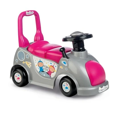 Imagen de Chicos correpasillos Starkids para bebés Funciona como andador y gracias al soporte elevado Incluye cajón guardar objetos A partir de 10 meses Color Rosa (35218)