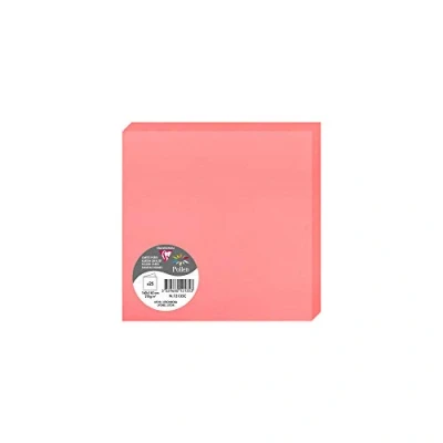 Imagen de Clairefontaine 2126 C Pollen Pack de 25 Sobres dípticas 16 x cm), color litchi 0.10