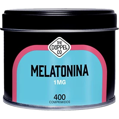 Imagen de Melatonina 1 mg 400 comprimidos dormir bien Más de año pura Pastillas para y Conciliar el sueño Aumenta Serotonina Insomnio, Estrés