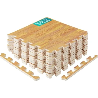Imagen de Yes4All 30x30 cm hasta 3.3 m² Set 12/16/36 Baldosas de Espuma EVA, Estera Espuma, Gimnasio, Enclavamiento para Suelo Garaje, Piscina al Aire Libre, Bañera Hidromasaje