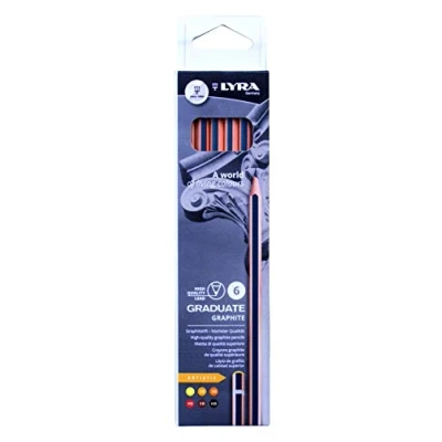 Imagen de LYRA Graduate Graphite Artistic Est. 6 Uds, L1171061