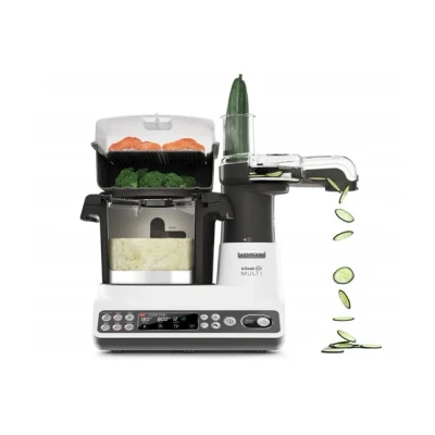 Imagen de Robot de cocina Kenwood KCook Multi CCL401WH, 6 Programas, Múltiples accesorios, Blanco