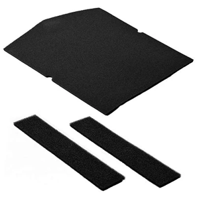 Imagen de VIOKS Juego de filtros repuesto para secadora Мiеlе 6057930 + 9688381 Filtro base esponja ropa, secador condensador